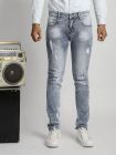 Quần Jeans Skinny Rách Xanh QJ1530