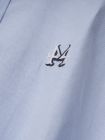 Áo Sơ Mi Oxford Thêu Logo 4M ASM085 Màu Xanh Biển