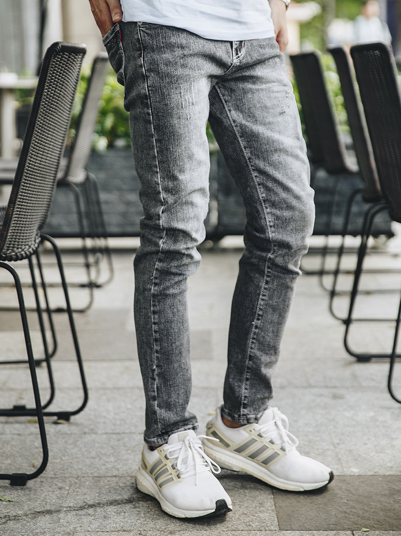 Quần Jeans Slimfit Xám Chuột QJ1629